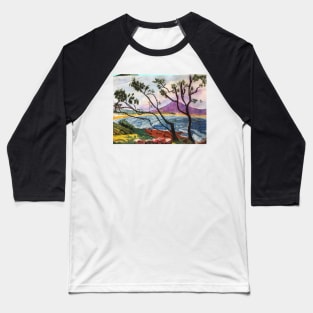 watercolour lanscape painting untitled, by Geoff Hargraves Baseball T-Shirt